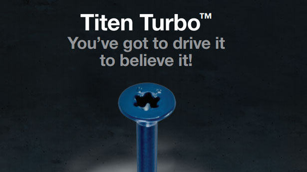 Titen Turbo Concrete and Masonry Screw
