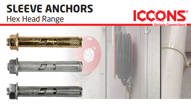 Iccons Sleeve Anchor Technical Data