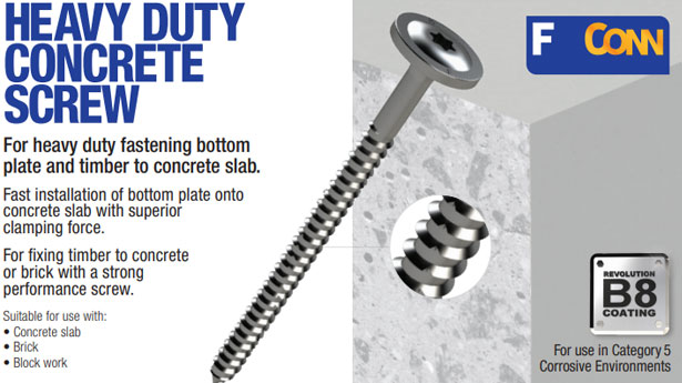 Fixconn Heavy Duty Concrete Screw