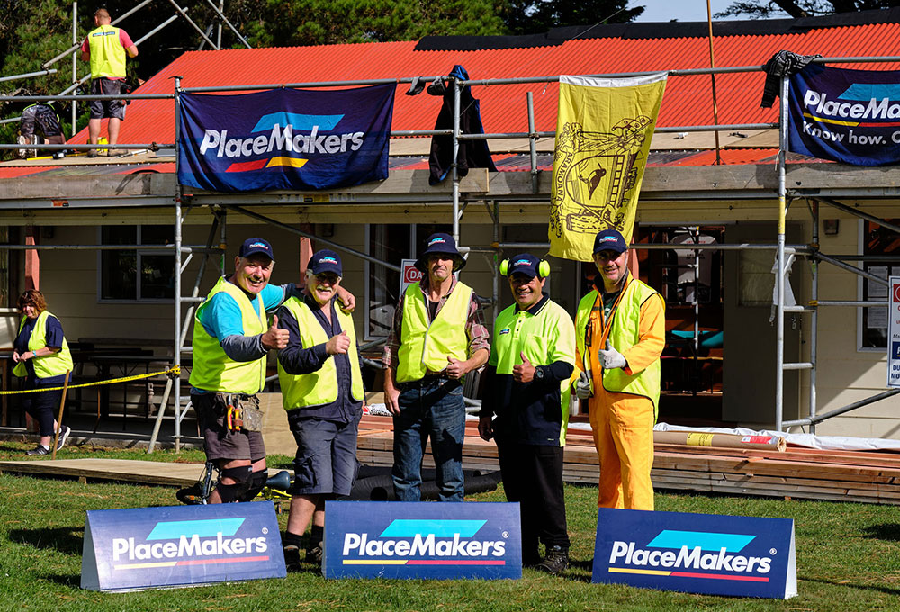 Aramoana League Hall Re-Roofing PlaceMakers Grant Recipients 1
