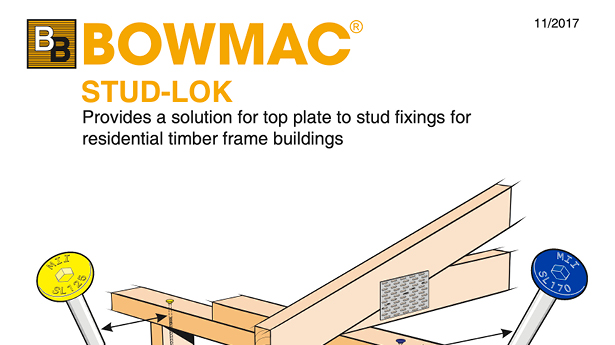 STUD-LOK Top Plate Stud Fixing Solution